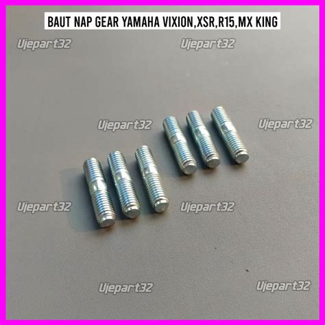 Pcs Baut Tanam Nap Gear Vixion Jupiter Mx King R V V V Baut Baud