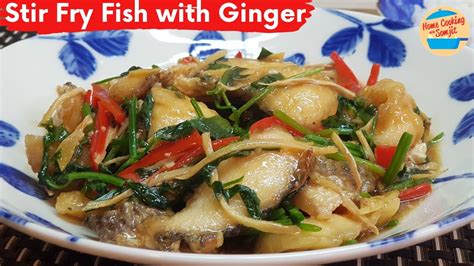 Fried Fish Recipe Stir Fried Fish With Ginger In 15 Minutes YouTube