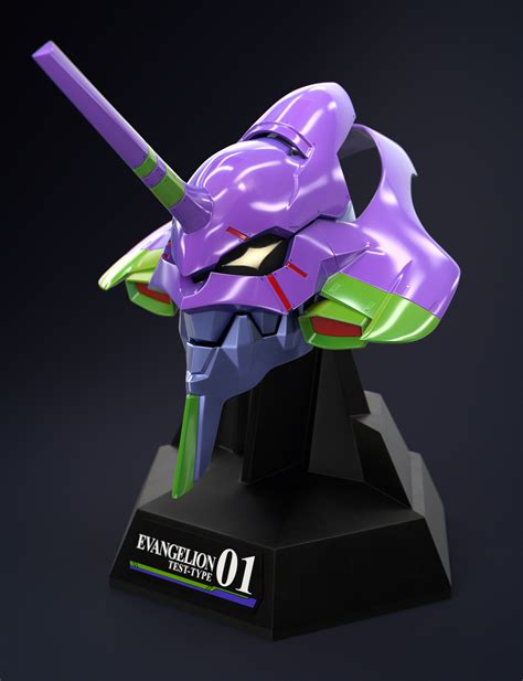 Ludovic Lieme Evangelion Eva 01 Head