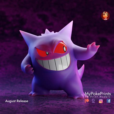 Gengar 3D STL Etsy