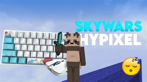 Thocky Keyboard Mouse Sounds Asmr Handcam Hypixel Skywars Youtube