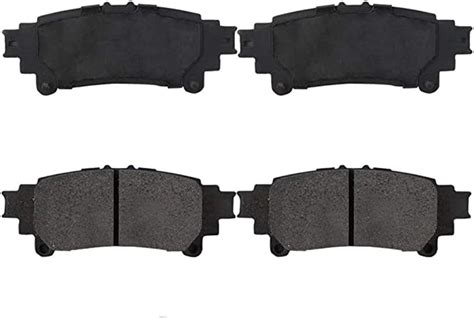 Ceqcin Ceramic Rear Disc Brake Pad Set With Hardware D1391