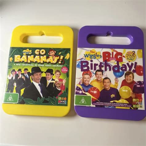 THE WIGGLES - Go Bananas! / Big Birthday! (DVD, 2-Disc) Kylie Minogue ...