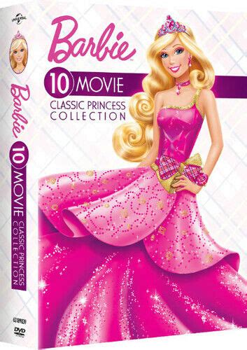 Barbie 10 Movie Classic Princess Collection Dvds 191329026076 Ebay