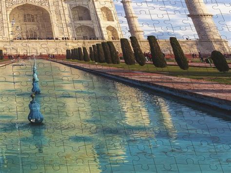 Grafix Puzzel Stukjes Volwassenen Thema Taj Mahal Afmeting