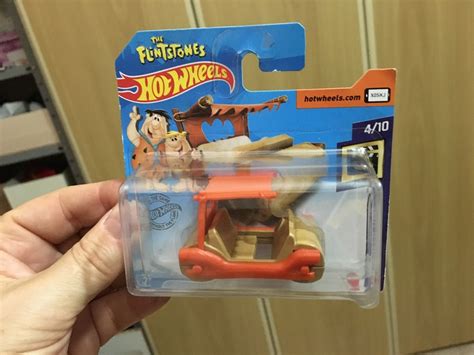 Hot Wheels Carrinho Dos Flintstones Lacrado Original Brinquedo para Bebês Hot Wheels Nunca