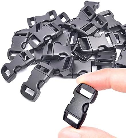 Amazon 100 Pack 3 8 Inch Curved Contoured Paracord Bracelet Clips