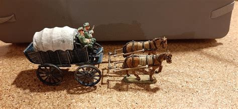 Ww I German Field Wagon Plastic Model Military Vehicle Kit 172