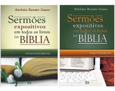 Kit Serm Es Expositivos Antigo E Novo Testamento Prega Es Serm Es