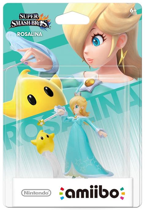 Nintendo Super Smash Bros Amiibo Rosalina Mini Figure - ToyWiz