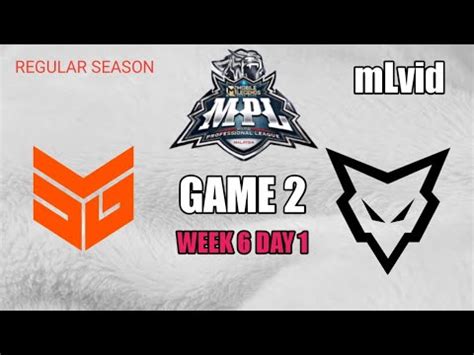 TEAM SMG Vs TEAM LUNATIX GAME 2 MPL MY S11 SMG Vs LTX YouTube