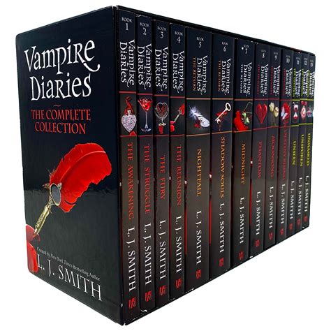 Vampire Diaries The Complete Collection Books 1 13 Box Set By L J Smith The Awakening