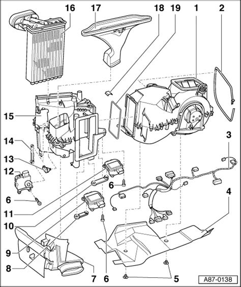 Audi Workshop Service And Repair Manuals A3 Mk1 Heating