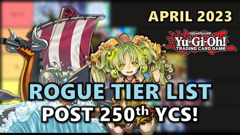 April Rogue Tier List Post Th Ycs London Los Angeles La And