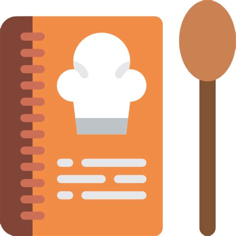 Libro De Recetas Iconos Gratis De Comida