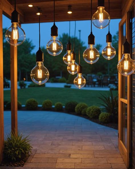 20 Stunning Hanging Patio Light Ideas – ToolzView