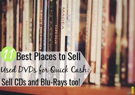 11 Best Places To Sell Used Dvds For Quick Cash Frugal Rules