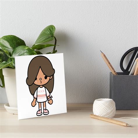 Toca Life Box Toca Boca Cute Art Board Print For Sale By Art Art69