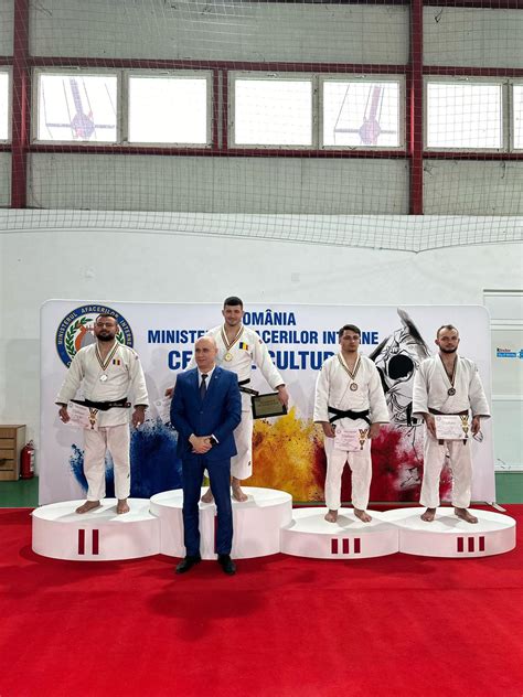 Doi Jandarmi Bihoreni Pe Podium La Campionatul National De Judo