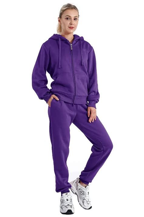 Womens Sweat Suits Plus Size Jogger Suits Sets Leehanton