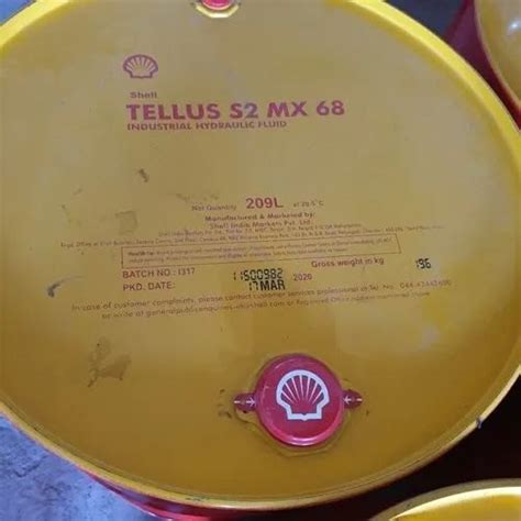 Industrial Shell Tellus S2 Mx 68 Hydraulic Oil At ₹ 135litre In New