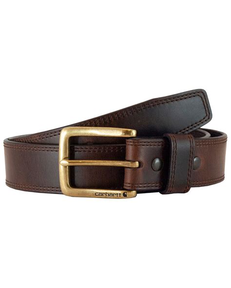 Carhartt Mens Brown Hamilton Work Belt Boot Barn