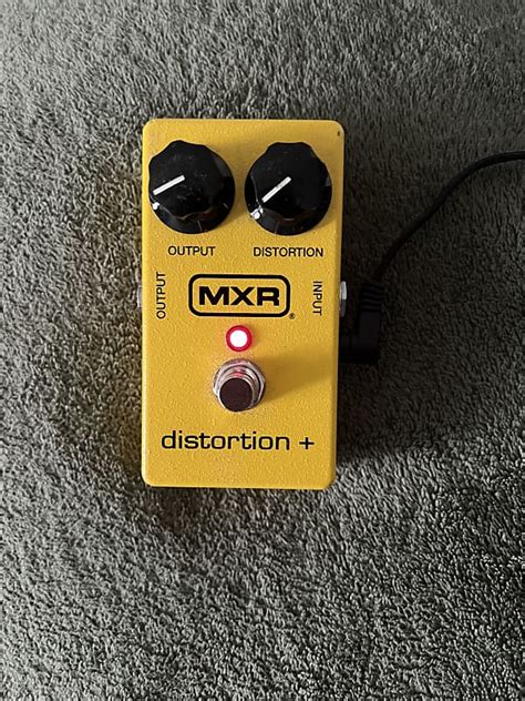 Mxr M104 Distortion 1995 Present Yellow Reverb