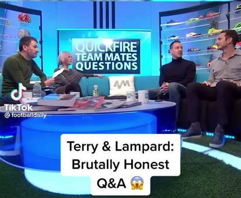 Frank Khalid Obe On Twitter Interview With John Terry And Frank Lampard