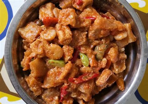 Resep Sambal Goreng Tahu Udang Krecek Oleh Freya S Kitchen Cookpad