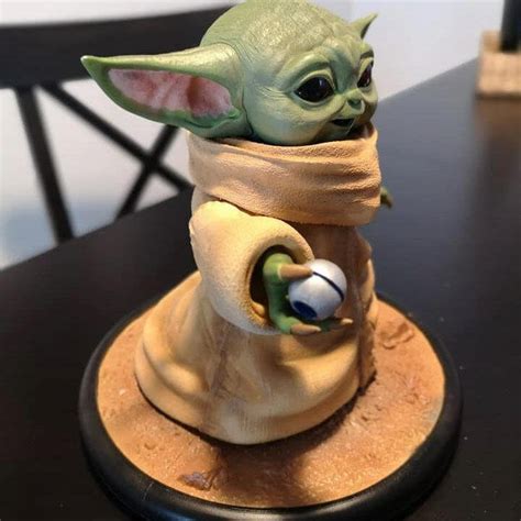 Star Wars Baby Yoda 3D Model Print File Star Wars Baby Yoda - Etsy