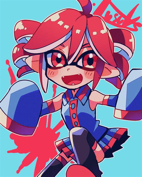 Yuusuke Kun Kasane Teto Nintendo Splatoon Series Utau Ahoge Alternate Universe Black