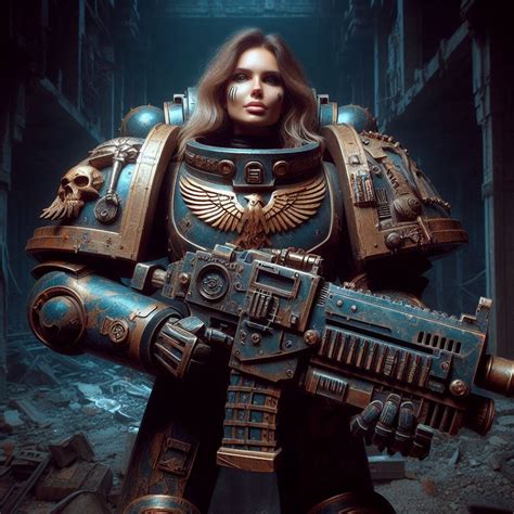 Female Space Marines 1 By Gronono57 On Deviantart