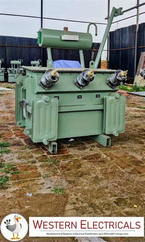 Mild Steel 200 KVA 160KVa Three Phase Distribution Transformer At