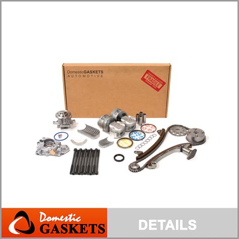 Fits 00-06 Toyota Corolla 1.8L Master Overhaul Engine Rebuild Kit VVTL ...