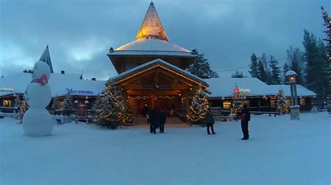 Wioska W Miko Aja I Atrakcje Rovaniemi Laponia Youtube