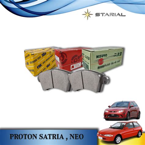 BRAKE PAD BRAKE SHOE PROTON SATRIA SATRIA NEO 1 SET TRW