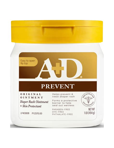 Ad Original Diaper Rash Ointment Prevents And Protects Moisturizes