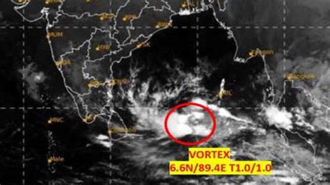 Low Pressure Area Likely To Intensify Into A Depression Bring Heavy