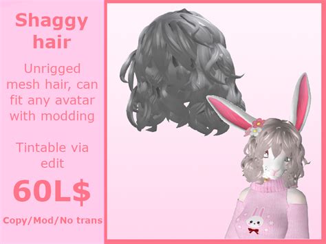 Second Life Marketplace Inaba Shaggy Hair