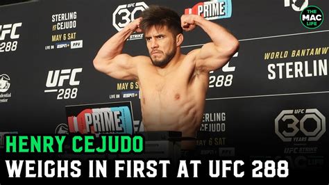 Henry Cejudo You Guys Think Aljamain Will Show Up To Weigh In Ufc 288 Official Weigh In