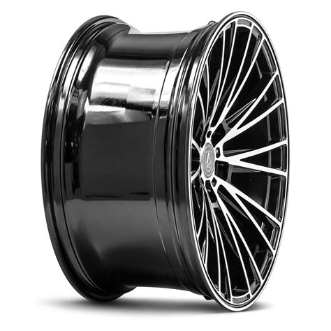 Axe® Cf2 Compression Forged Wheels Gloss Black With Polished Face Rims