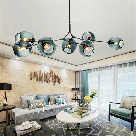 Modern Glass Pendant Light Nordic Dining Room Kitchen Light Designer