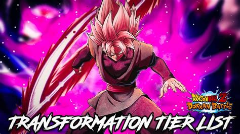 Transformation Tier List For Dokkan Battle All Transformations