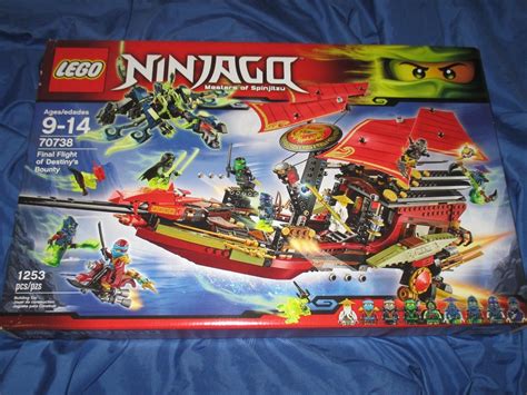 Ninjago Lego 70738 Final Flight Of Destinys Bounty Set Sealed W