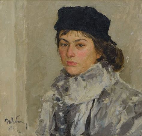 Tetyana Yablonska - Female Portrait, 1955. | Ritratto uomo, Ritratti