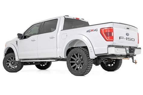 Rough Country F F320210 RC SF1 Fender Flares Flat Black 21 23 Ford