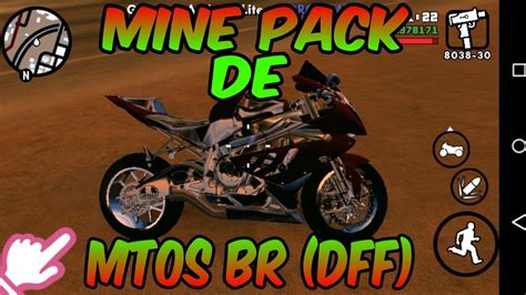 GTA SA ANDROID PACK DE MOTOS BR DFF LEVE YouTube