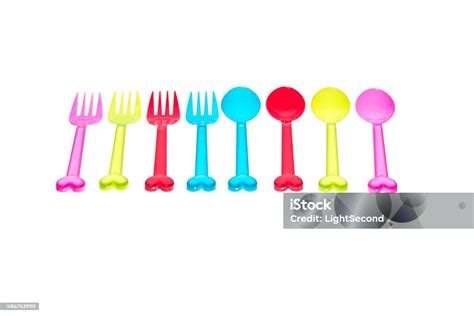 Colorful Spoons Set Stock Photo Download Image Now 2015 Blue