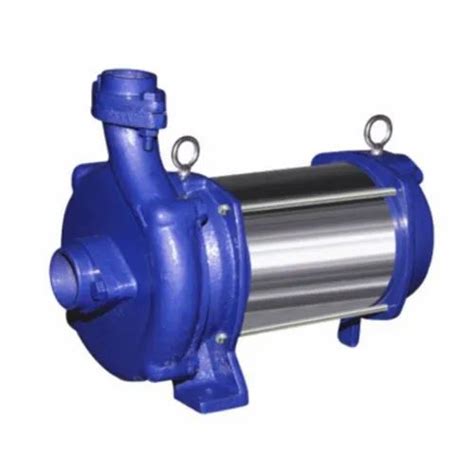 0 5 HP Single Phase Kirloskar Horizontal Open Well Pump Model Name