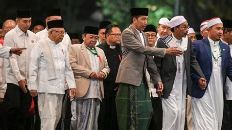 Jokowi Hadiri Zikir Dan Doa Kebangsaan 78 Tahun Ri Di Istana Foto